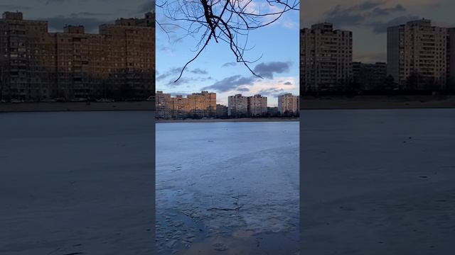 The lake “Solnechnoye” Poznyaki 18.02.22 / Озеро «Солнечное» Позняки 18.02.22 смотреть онлайн