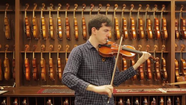Karl Höfner Workshop, Bubenreuth 1981, Guarneri Model #200 | Violin Demonstration