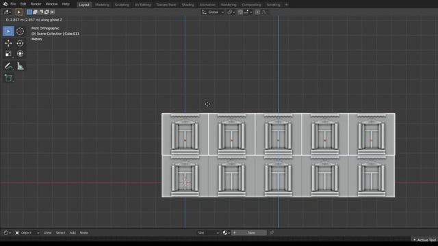 Simple building - Grid Modeler (blender addon) смотреть онлайн
