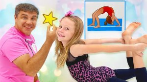 Настя и папа рассказывают полезные истории для детей.