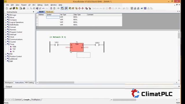 Урок 2 Первые шаги при создании проекта Kinco Builder
