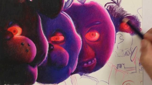 Drawing The FNAF Animatronics! смотреть онлайн