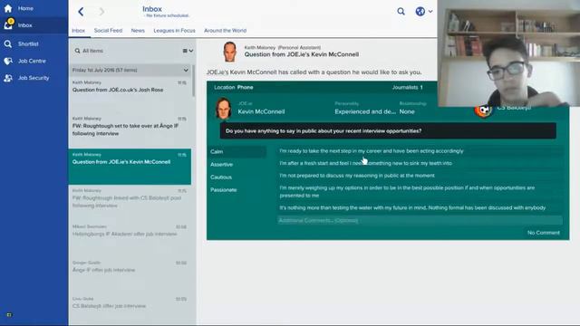 European Journeyman Save - First Club!! - ep.1 смотреть онлайн