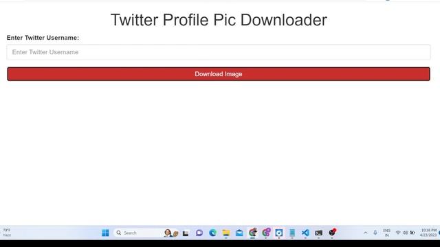 Javascript Twitter API Tutorial to Download Profile Picture of Username in Browser смотреть онлайн