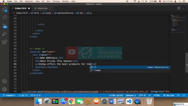 Ecommerce Website With PHP & MySql - 14 - Main design смотреть онлайн