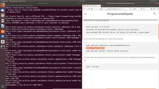 Instalar Java en Ubuntu 18.04 смотреть онлайн