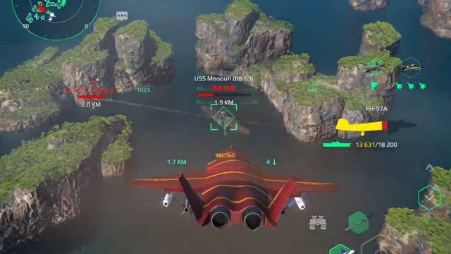Modern Warships CN Type 76 F90 FH97A AP Fujin Full railgun setup Stone Peaks new map смотреть онлайн