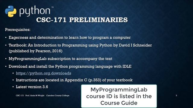 WelcomeToCSC 171 смотреть онлайн