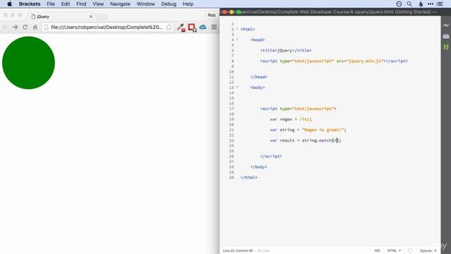 59 Regular Expressions in JQuery смотреть онлайн