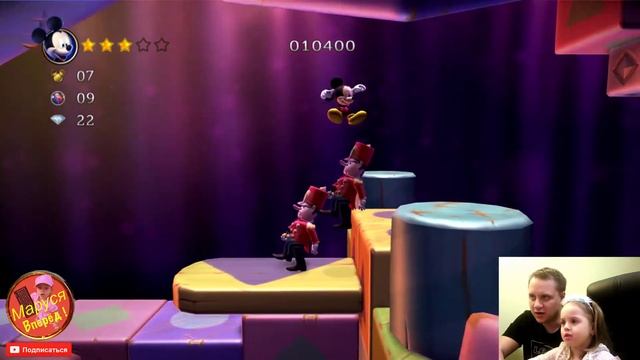 Микки Маус Замок Иллюзий. Castle of Illusion Starring Mickey Mouse pc. Приключение продолжается. смотреть онлайн