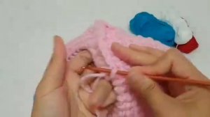 ВЯЗАНАЯ СУМКА КРЮЧКОМ МАСТЕР КЛАСС /СУМКА КОШКА КРЮЧКОМ/ДЕТСКАЯ СУМКА/