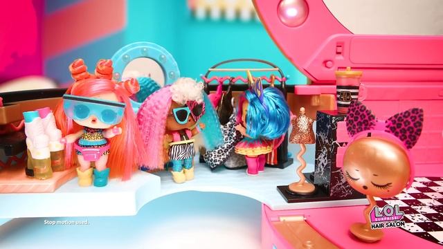 Style and Share! | Hair Salon Playset | It's Makeover Time with L.O.L. Surprise! смотреть онлайн