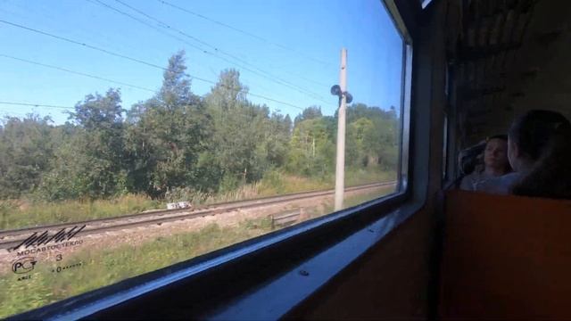 Электропоезд Санкт-Петербург- Приозерск смотреть онлайн
