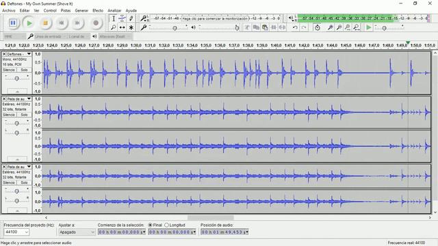 My Own Summer (Shove It) (Deftones) • Drum Track