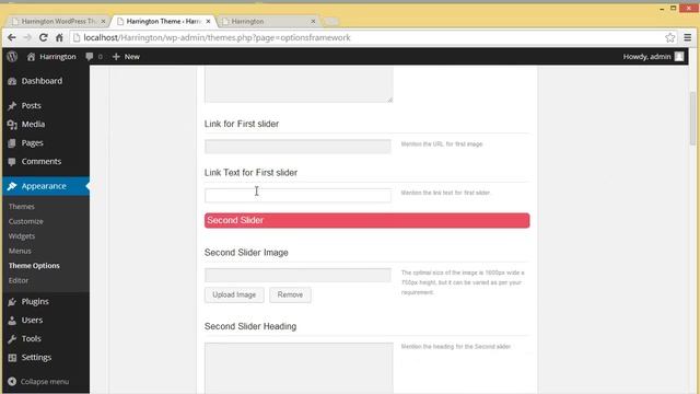 Harrington Business WordPress Theme смотреть онлайн