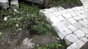 Садовая дорожка из кирпичей