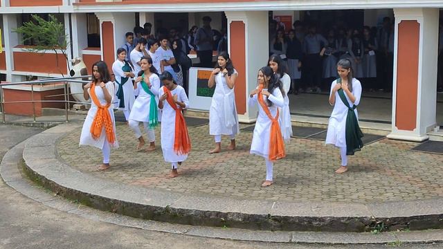 Vanguards 2nd BBA 75th Independence Day Celebrations 🇮🇳 | Flash Mob🕺🏻 at Marian College Kuttikkanam смотреть онлайн