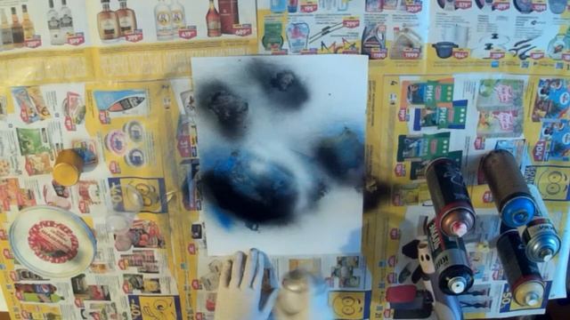 Faster - My first Spray Paint Art "Space and planets" смотреть онлайн