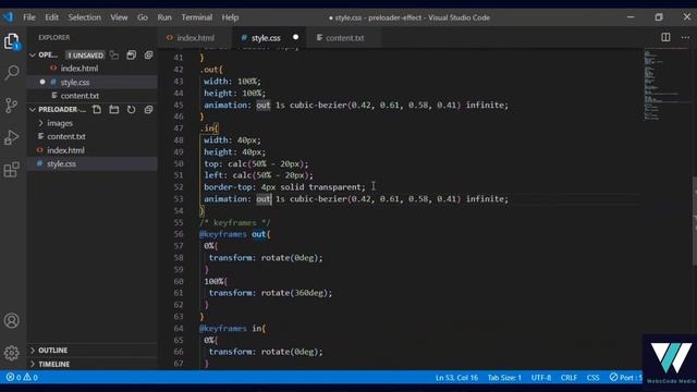 How To Create a Custom Preloading Screen | HTML | CSS | JS смотреть онлайн