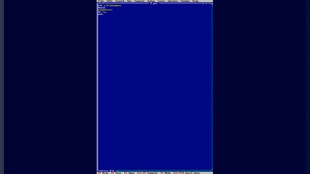 Уроки Pascal. Урок 2. смотреть онлайн