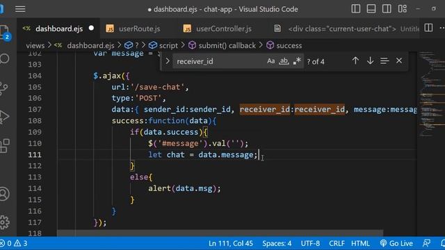How to Chat with Users using Socket.IO in Dynamic Chat App - Dynamic Chat App in Node JS Mongo #10 смотреть онлайн