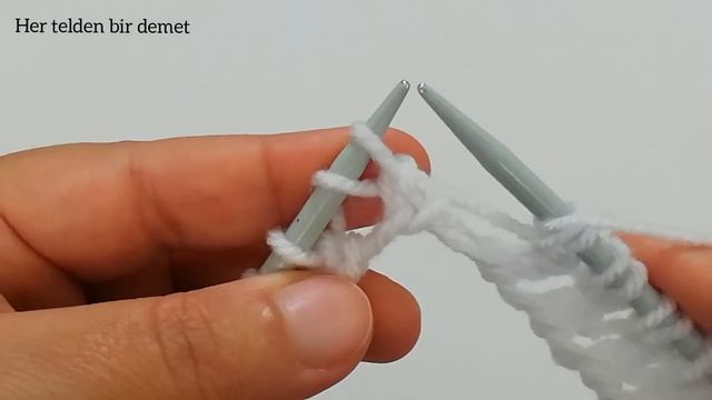 Bir yumaktan iki şişle iki günde Atkı örün✅Easy knitting scraf смотреть онлайн
