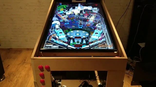 Pinballx Vpin running Future Pinbal +bam kinect tracking смотреть онлайн