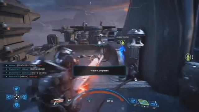 Powerhouse of the Cell; Grenadier Soldier Gameplay - MASS EFFECT: ANDROMEDA MULTIPLAYER смотреть онлайн