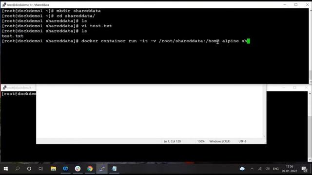 #DOC013 How to map host folder to docker container folder #docker #kubernetes смотреть онлайн