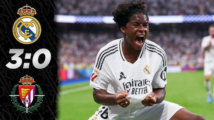 Real Madrid vs Valladolid 3-0 All Goals & Highlights 2024 HD смотреть онлайн