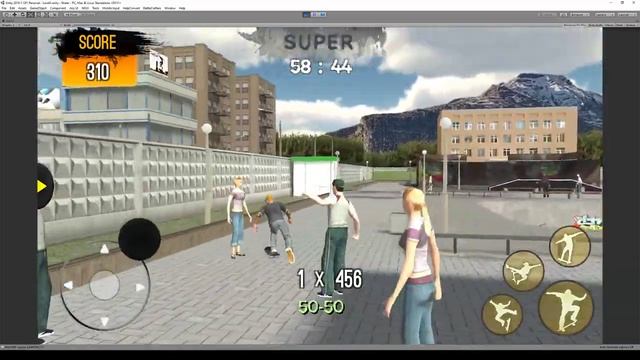 Skateboarding game prototype gameplay смотреть онлайн