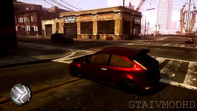 GTA IV MOD - 2009 Ford Focus RS + Download Link + Great Graphic смотреть онлайн