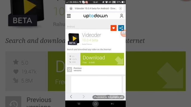 How to download YouTube clips android смотреть онлайн