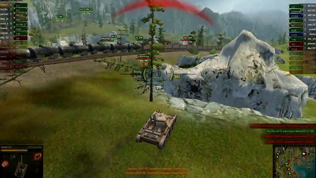 worldoftanks 8.1 непробития.Британский ЛТ- А13 смотреть онлайн