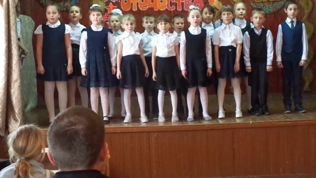 Песня "Защитникам отечества". смотреть онлайн