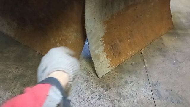 Лопата,отвал для мини трактора своими руками.#1 смотреть онлайн