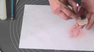 Цветок из сахарной мастики_Sugar paste flower_زهرة عجينة السكر