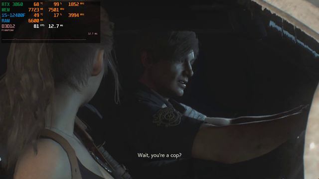 Resident Evil 2 RTX ON : RTX 3060 12GB + i5-12400F : Ultra Graphics смотреть онлайн