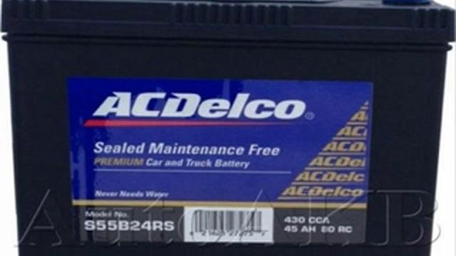 Acdelco аккумулятор автомобильный