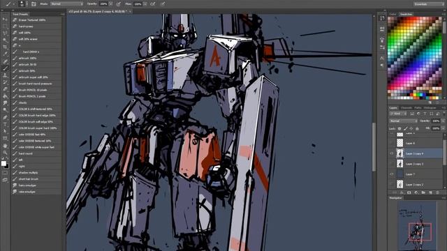 75x timelapse robot sketch 37 смотреть онлайн