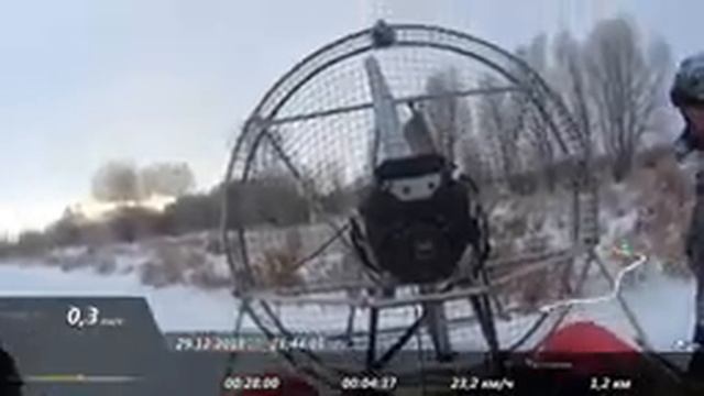 тестовый выезд Аэролодки Дракон 380 27s предназначен в Тверскую облась / Hovercraft Breeze смотреть онлайн