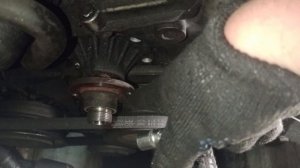 Замена помпы на opel omega, двигатель m51 в гаражных условиях!