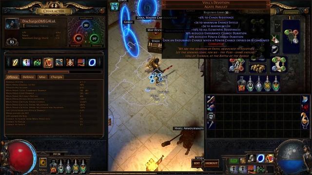 Гайд на Discharge (Разряд) Билд в Path of Exile смотреть онлайн