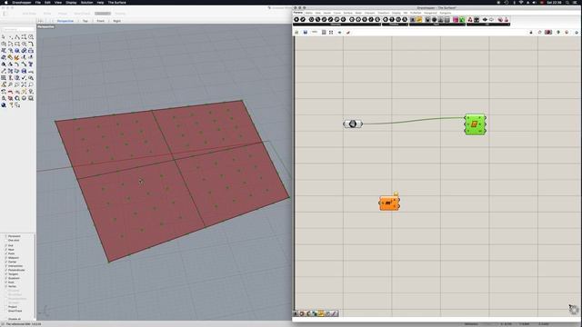 Grasshopper Tutorial: How to Get a Surface's Area, make Divisions and Extrude смотреть онлайн