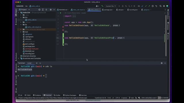 How to create sample AWS Infrastructure with AWS Cloud Development Kit - CDK смотреть онлайн