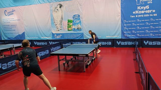 Чирков А. - Шестов А. КУБОК 23 февраля. КОВЧЕГ турнир по настольному теннису 25.02.2023 смотреть онлайн