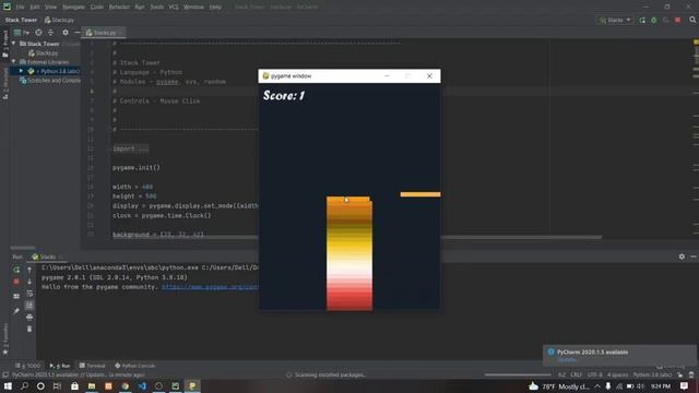 Stack Tower In JavaScript With Source Code | Source Code & Projects смотреть онлайн