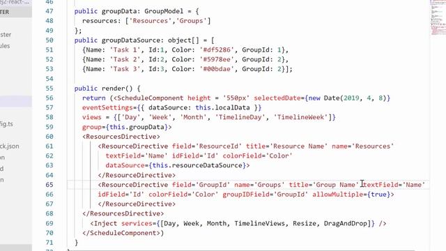 Grouping Multiple Resources in React Scheduler смотреть онлайн