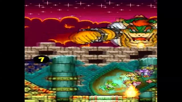 Yoshi's Island DS Boss #12 Bowser Part 2 смотреть онлайн