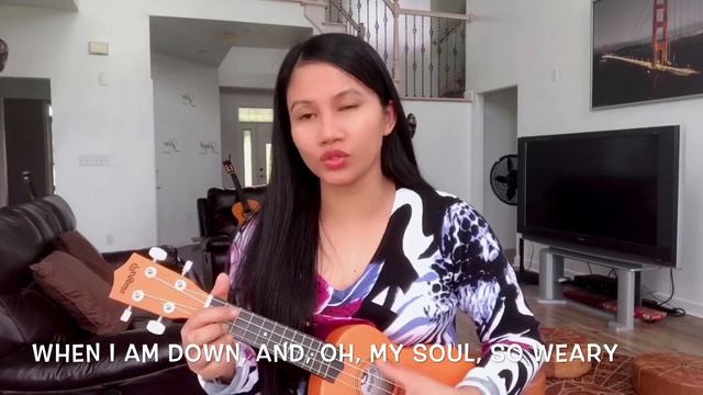 YOU RAISE ME UP UKULELE TUTORIAL FOR BEGINNERS - #Ukuleletutorial смотреть онлайн